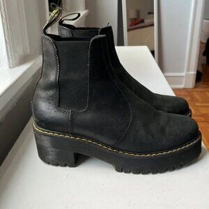 Dr. Martens - Rometty Wyoming Leather Platform Chelsea Boots
